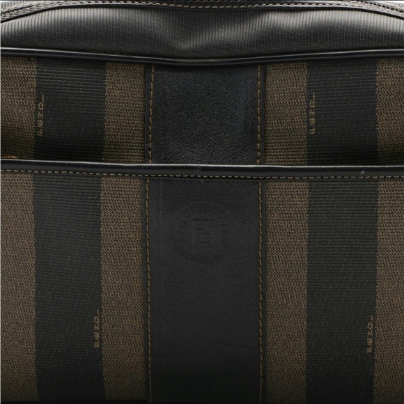 Fendi Crossbody Pequin Bag in Coated Canvas - Picture 4 of 14